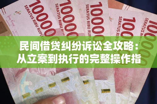 武汉民间借贷纠纷诉讼全攻略：从立案到执行的完整操作指南