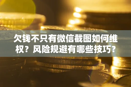武汉欠钱不只有微信截图如何维权？风险规避有哪些技巧？