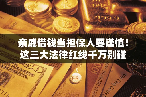 武汉亲戚借钱当担保人要谨慎！这三大法律红线千万别碰