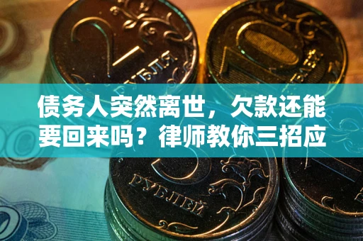 武汉债务人突然离世，欠款还能要回来吗？律师教你三招应对