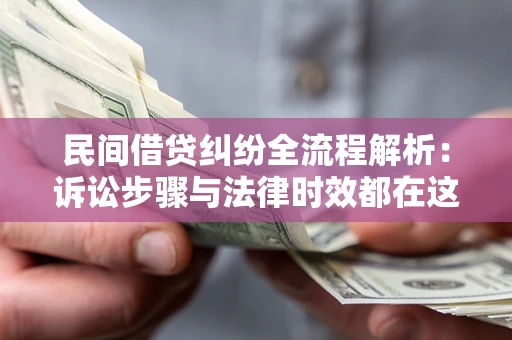 武汉民间借贷纠纷全流程解析：诉讼步骤与法律时效都在这儿了