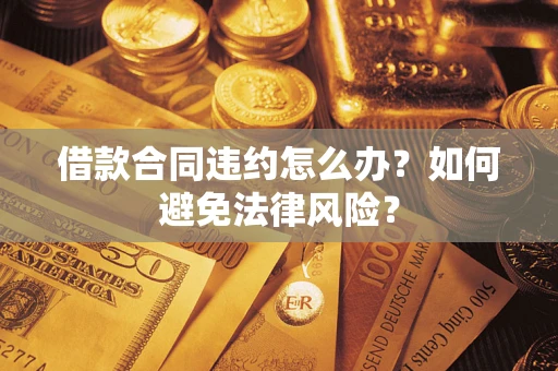 武汉借款合同违约怎么办？如何避免法律风险？