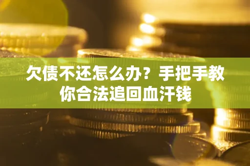 武汉欠债不还怎么办?手把手教你合法追回血汗钱 武汉欠债不还怎么办?手把手教你合法追回血汗钱