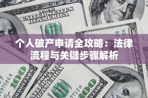 武汉个人破产申请全攻略：法律流程与关键步骤解析
