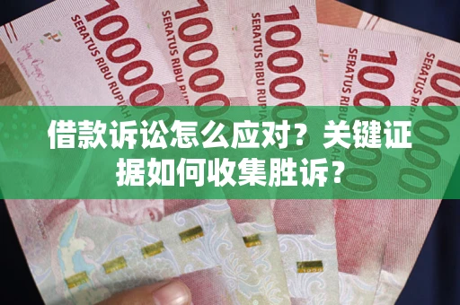 武汉借款诉讼怎么应对？关键证据如何收集胜诉？